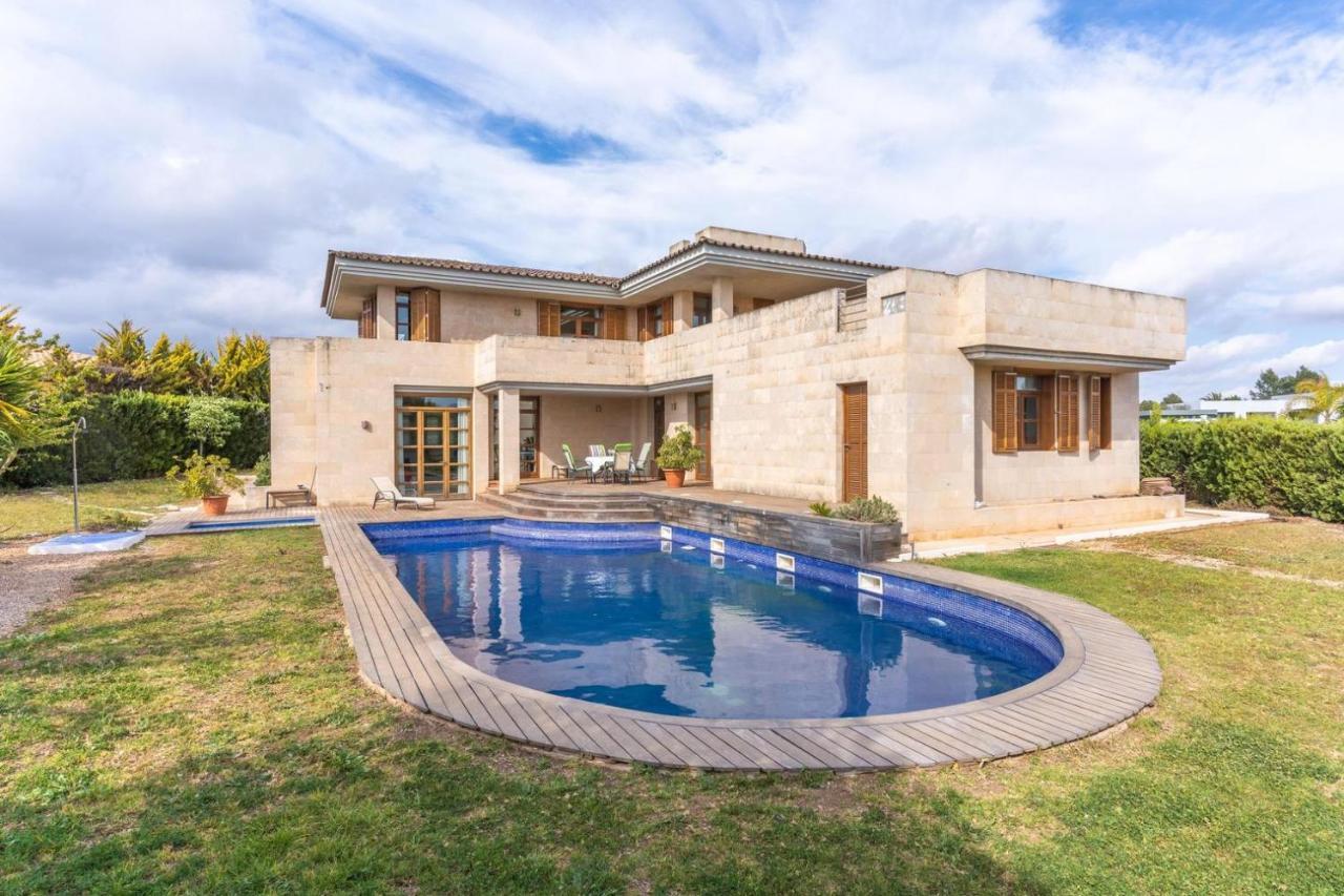 Villa De Lujo Con Piscina, Jacuzzi, Jardin Y Terraza Marratxí Extérieur photo