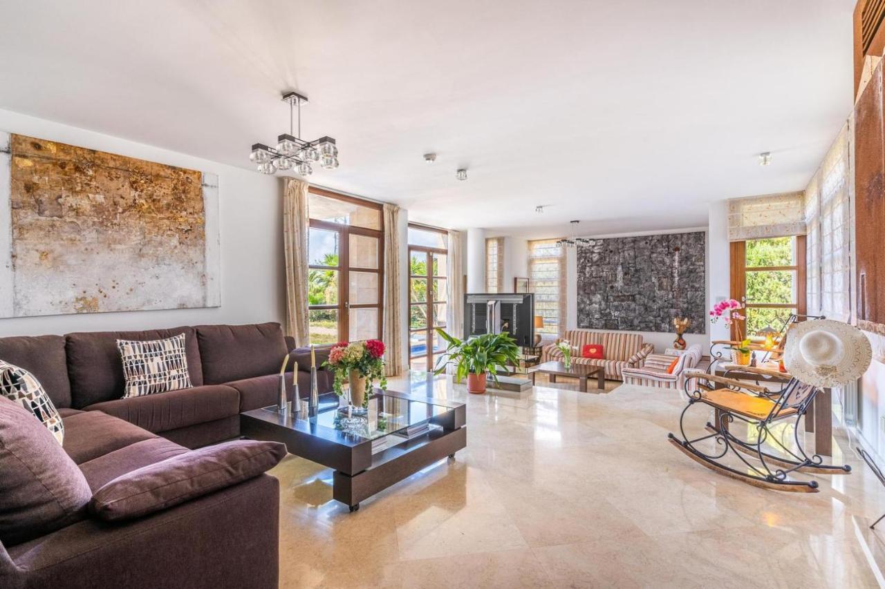 Villa De Lujo Con Piscina, Jacuzzi, Jardin Y Terraza Marratxí Extérieur photo
